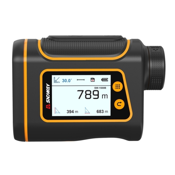 Уцененный товар.Лазерный дальномер SNDWAY SW-1000B 1000м(Витрин. образец. Вскрыт. упаковка)