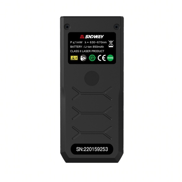 Уцененный товар. Лазерный дальномер SNDWAY H-D510A 50м(Витрин. образец. Вскрыт. упаковка)