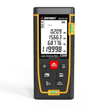 Лазерный дальномер SNDWAY SW-TG50 50м (Вскрытая упаковка. Витрин. образец.)